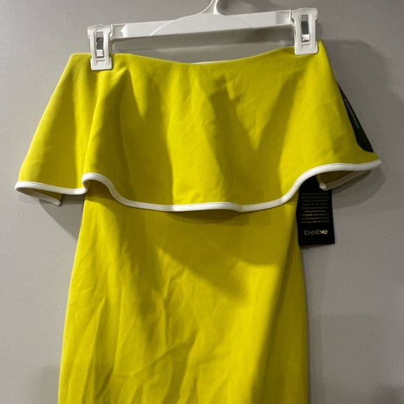 New! Bebe strapless mini dress - Picture 2 of 7